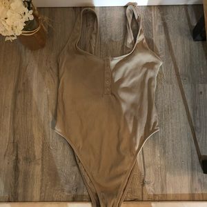 Aerie Henley one piece swimsuit